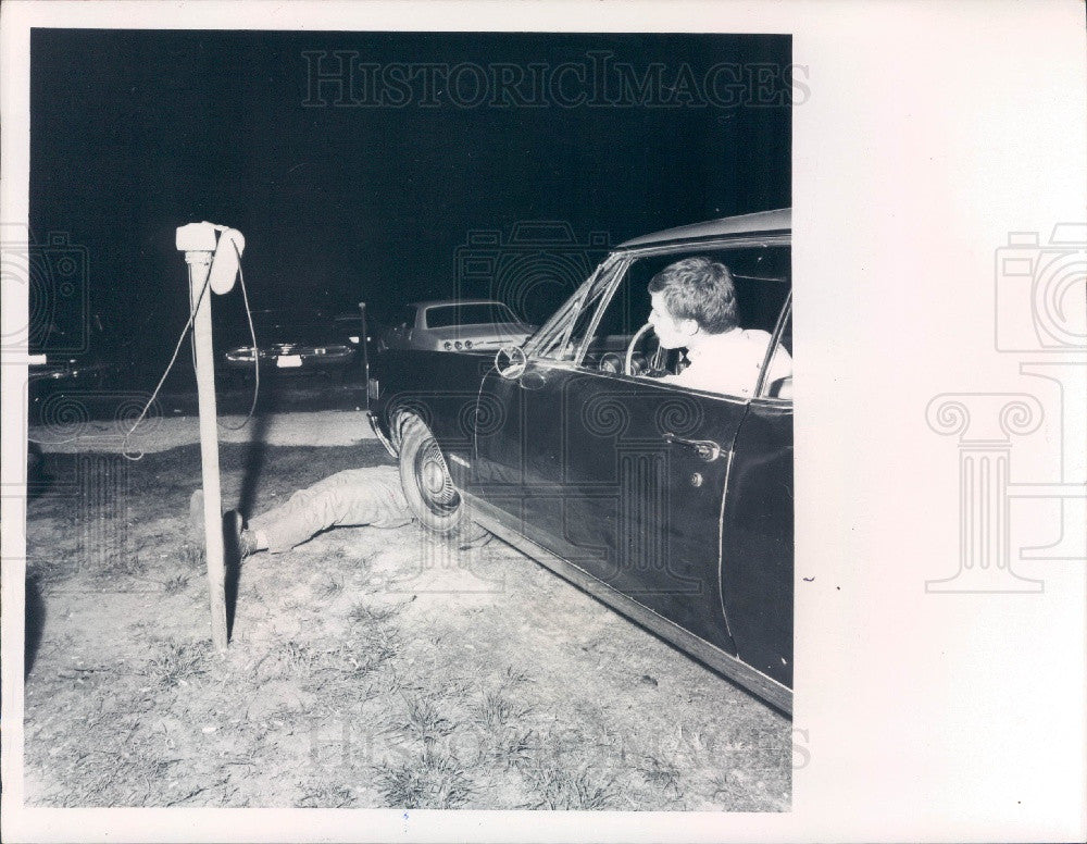 1972 Brooksville, Florida Filming Movie The Night Walker Press Photo - Historic Images