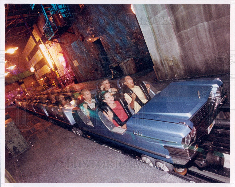 Undated Orlando FL Disney World MGM Studios Rock &#39;n&#39; Roller Coaster Press Photo - Historic Images