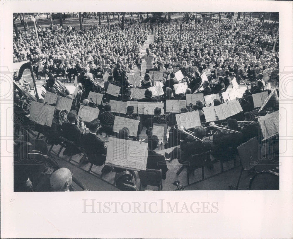 1960 St. Petersburg, Florida Symphony Orchestra Press Photo - Historic Images