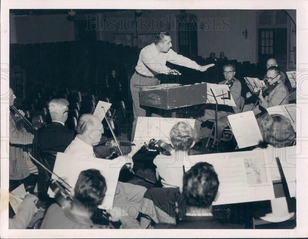 Undated St. Petersburg, Florida Symphony Orchestra Press Photo - Historic Images