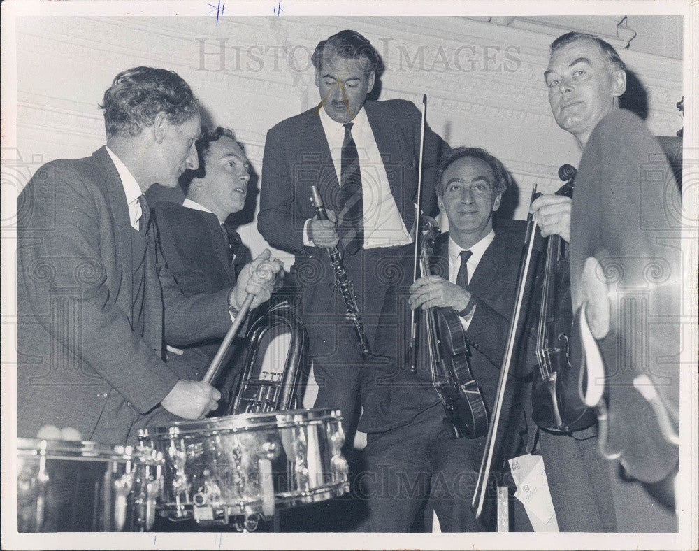 1970 London Symphony Orchestra Musicians Press Photo - Historic Images