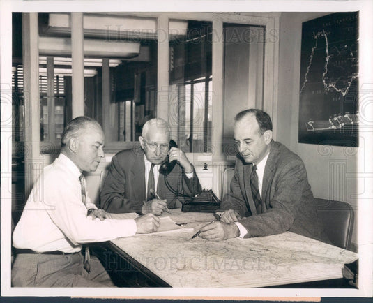 1957 Knoxville TN Tennessee Valley Authority Press Photo - Historic Images