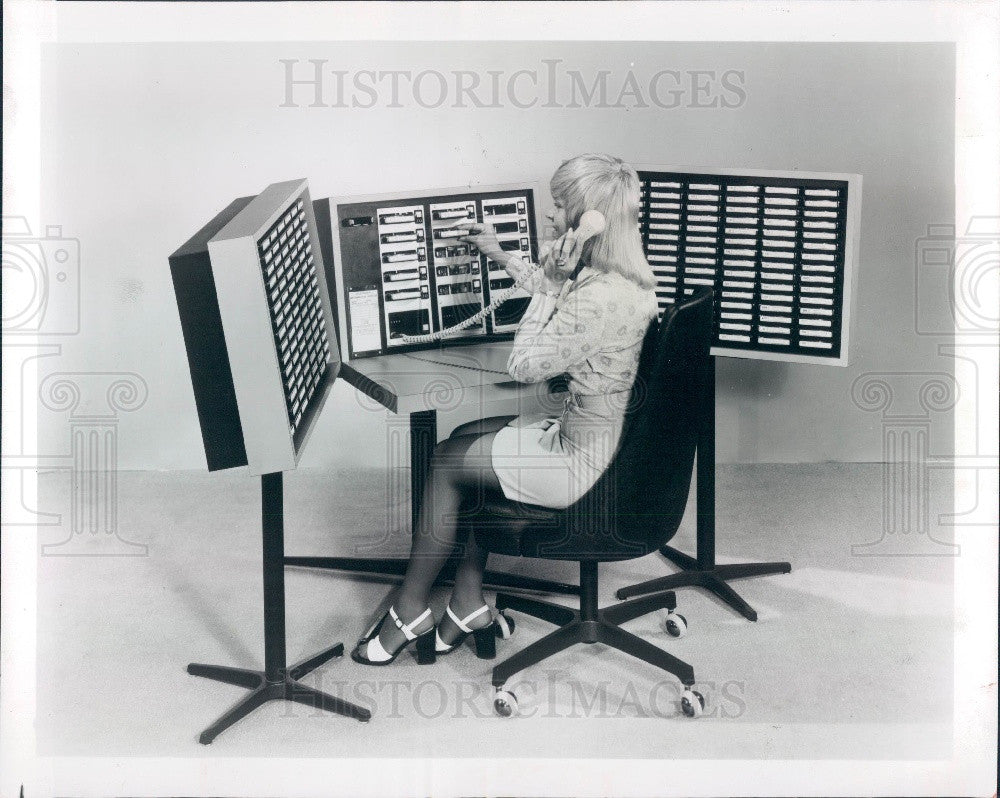 1975 Miami, Florida Tel-Med Operator Press Photo - Historic Images