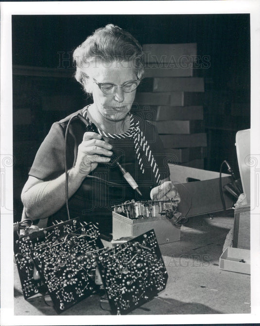 1967 Television Manufacturers of America Company Press Photo - Historic Images