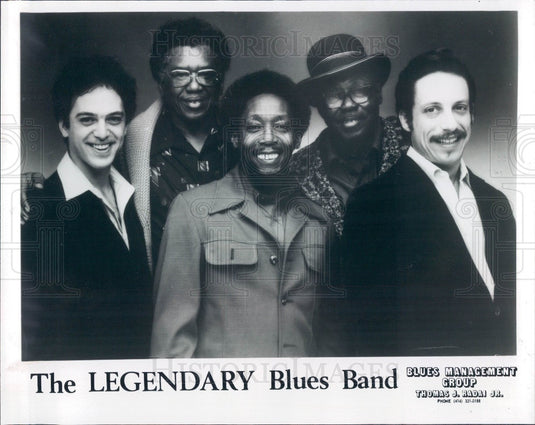 1984 The Legendary Blues Band Press Photo - Historic Images