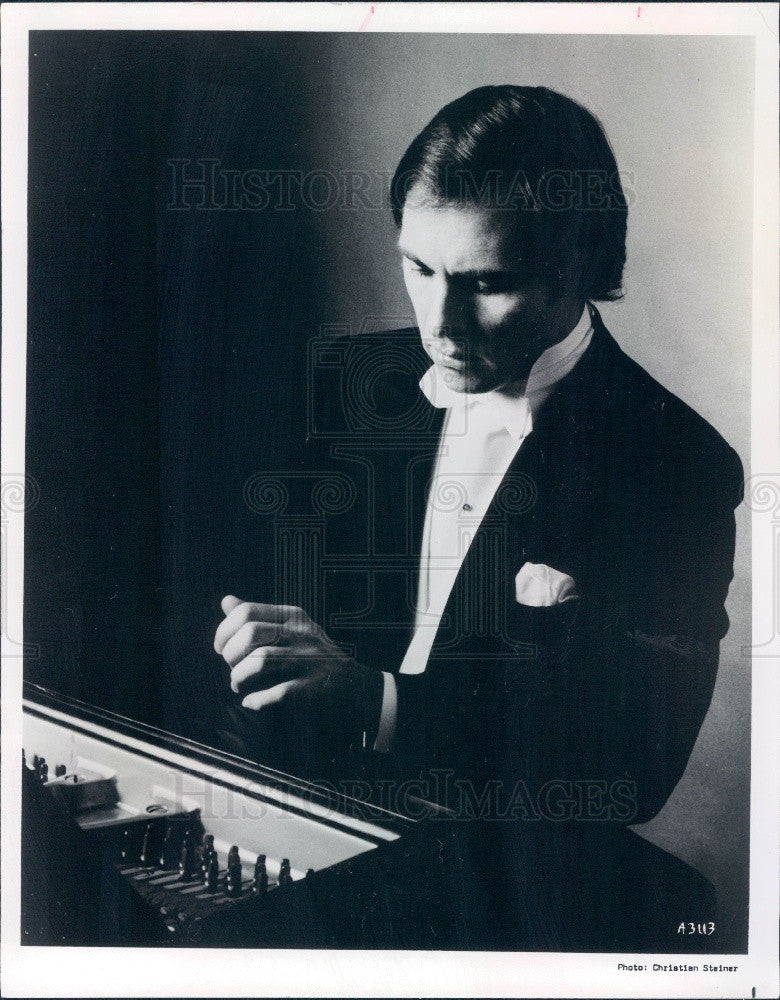 1976 Pianist James Dick Press Photo - Historic Images