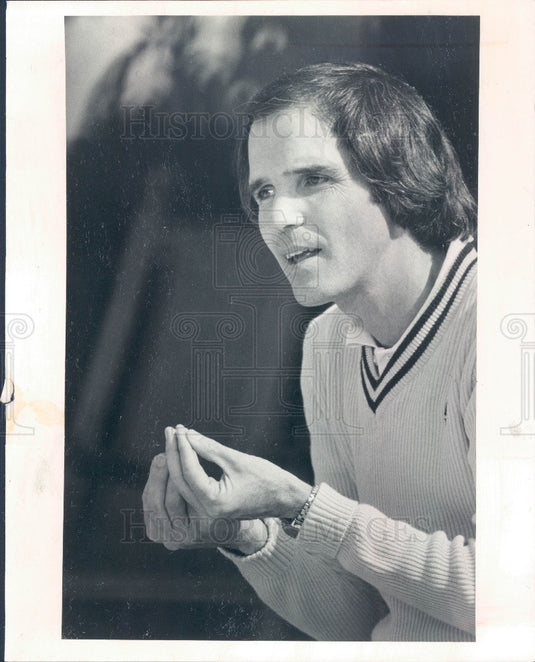 1976 Tennis Book Author Tim Gallwey Press Photo - Historic Images
