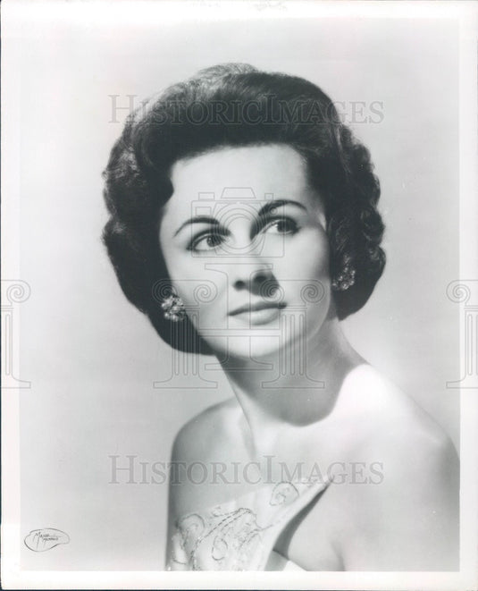1962 Singer Janis Garber Press Photo - Historic Images