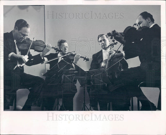 1961 Chicago's Fine Arts Quartet Press Photo - Historic Images