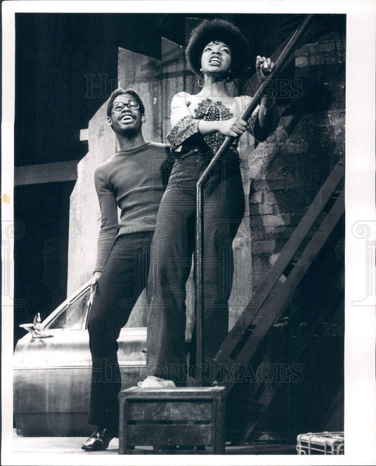 1971 Hollywood Actors Greg Sullivan & Jo Ann Brown Press Photo - Historic Images