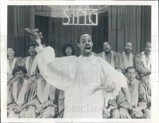 1987 Hollywood Actor Charles Stewart Press Photo - Historic Images