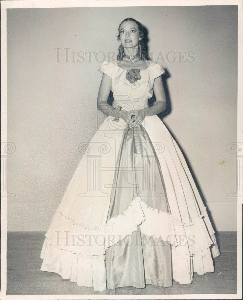 1958 Opera Singer Sally Knapp Press Photo - Historic Images