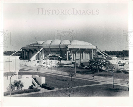 1980 University of South Florida Sun Dome Construction Press Photo - Historic Images