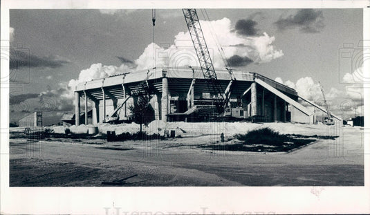 1979 University of South Florida Sun Dome Construction Press Photo - Historic Images