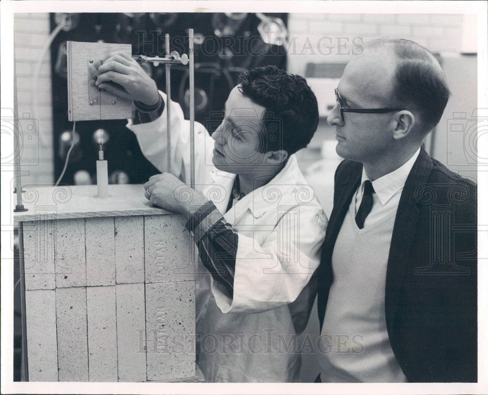 1964 University of South Florida Student Designed Electric Furnace Press Photo - Historic Images