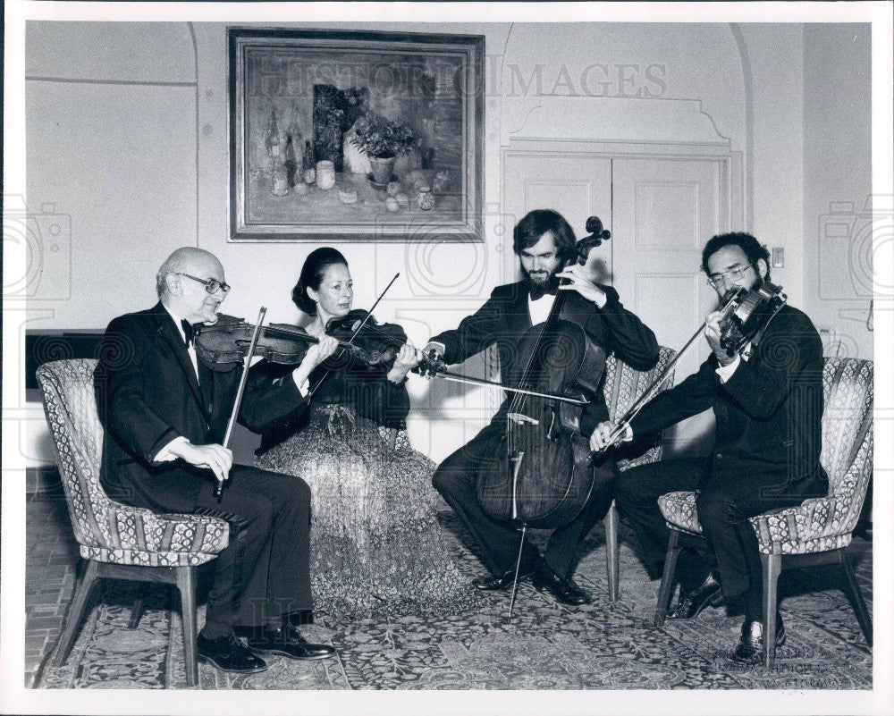 1977 University of South Florida String Quartet Press Photo - Historic Images