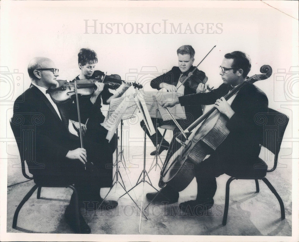 1967 University of South Florida String Quartet Press Photo - Historic Images