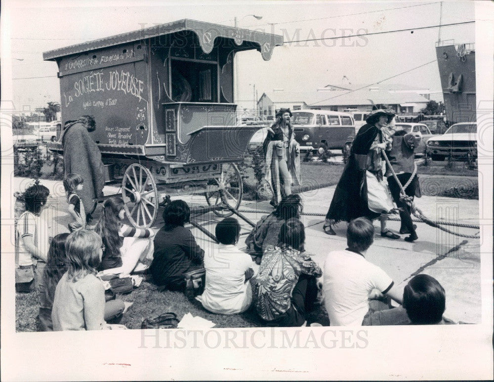 1973 Univ of South Florida Theatre Production Master Pierre Pathelin Press Photo - Historic Images