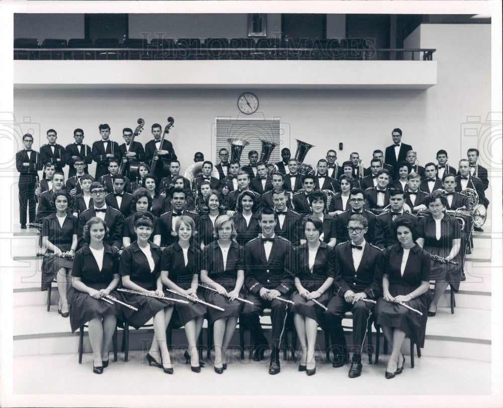 1965 University of South Florida Concert Band Press Photo - Historic Images