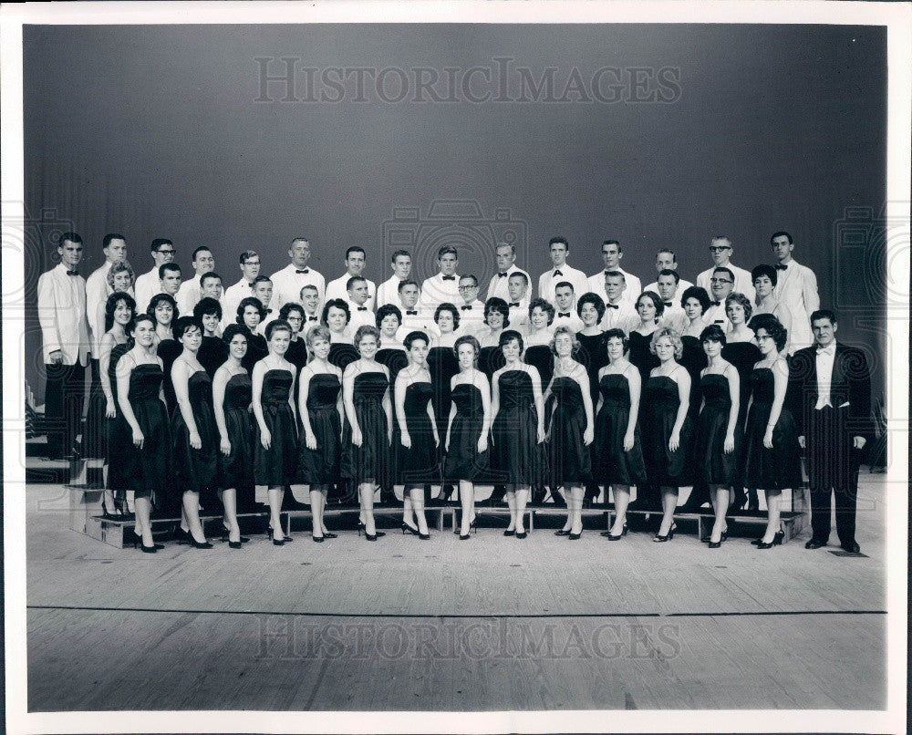 1963 University of South Florida Concert Choir Press Photo - Historic Images