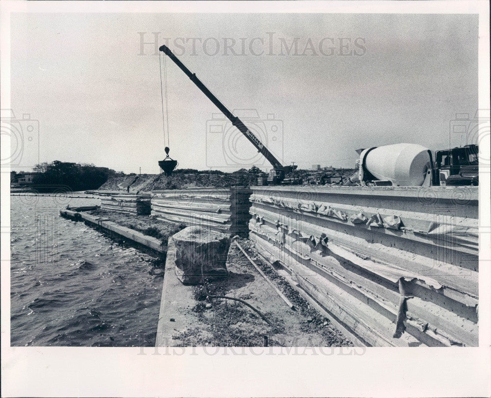 1979 Univ of South Florida Bay Campus St Petersburg Construction Press Photo - Historic Images