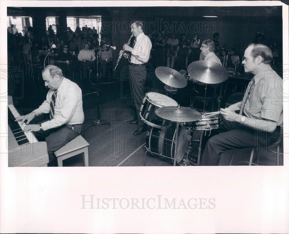 1971 University of South Florida Band Red Hot Profs Press Photo - Historic Images