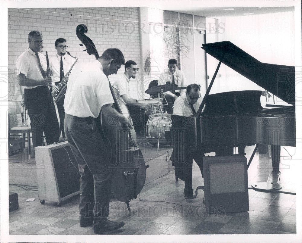 1965 University of South Florida Band Red Hot Profs Press Photo - Historic Images