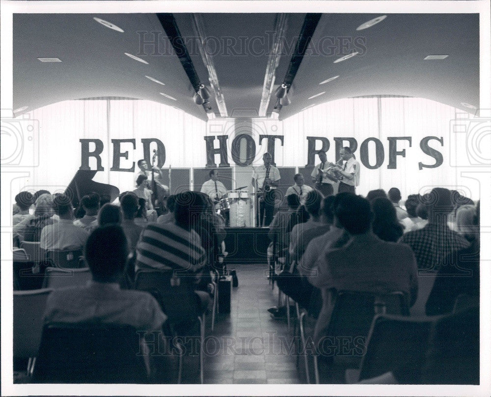 1965 University of South Florida Band Red Hot Profs Press Photo - Historic Images