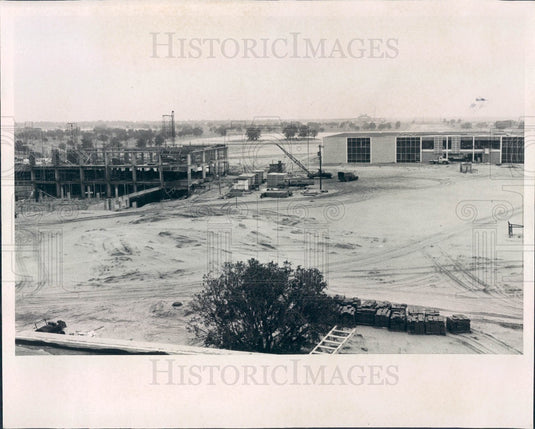 1959 University of South Florida Library & Admin Construction Press Photo - Historic Images