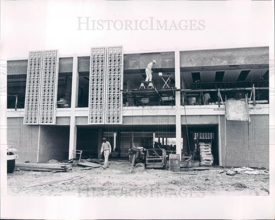 1959 University of South Florida Administration Construction Press Photo - Historic Images