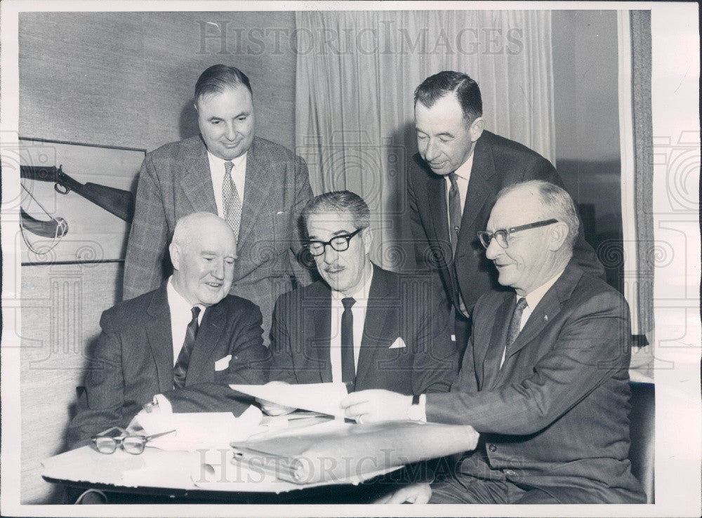 1964 Colorado Racing Commission Chairman Emmett Dignan Press Photo - Historic Images