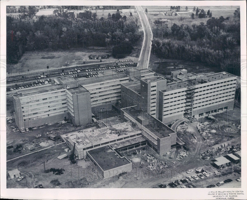 1958 University of Florida Health Center Construction Press Photo - Historic Images