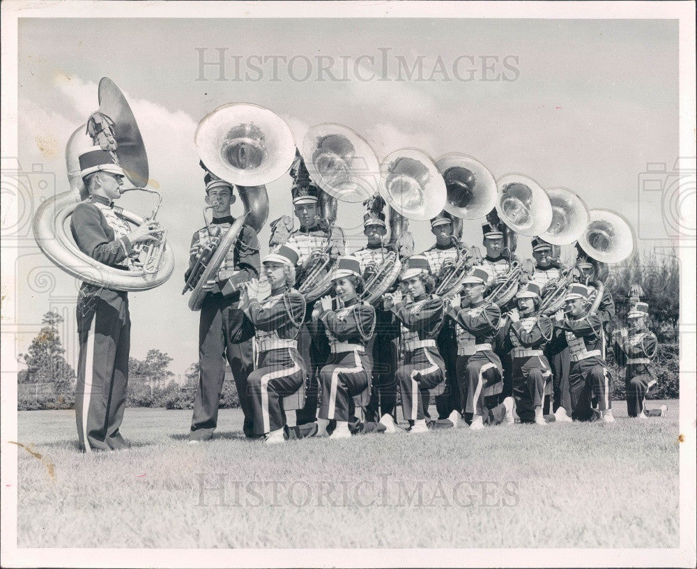 1955 University of Miami Band of the Hour Press Photo - Historic Images