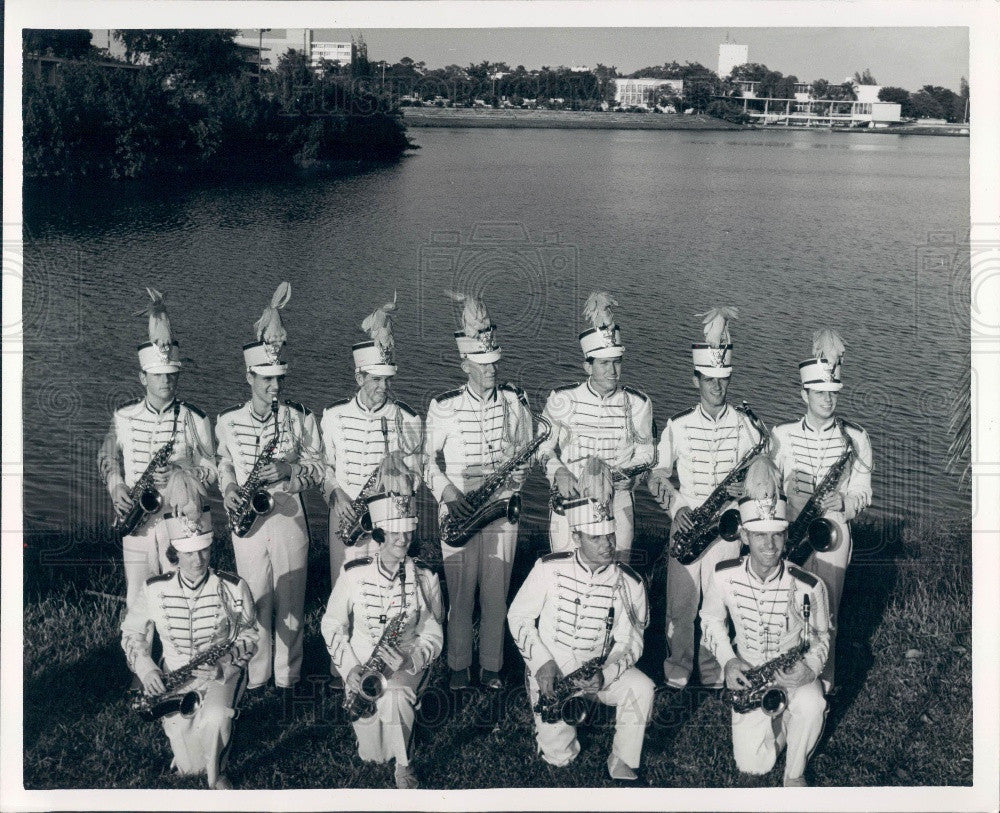 1964 University of Miami Band Saxaphone Section Press Photo - Historic Images