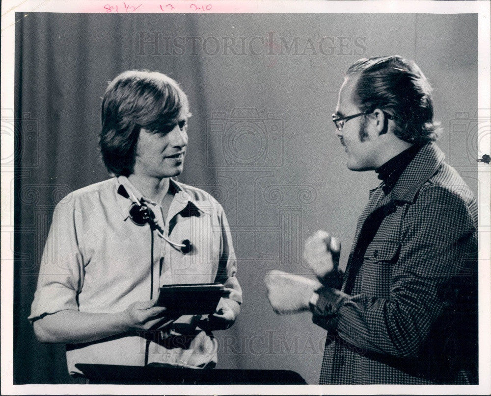 1974 Denver, Colorado TV Producer-Director Art Dielhenn Press Photo - Historic Images