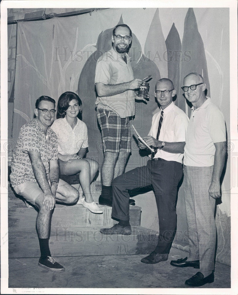 1968 Largo Florida Footlight Theater in Kismet Press Photo - Historic Images