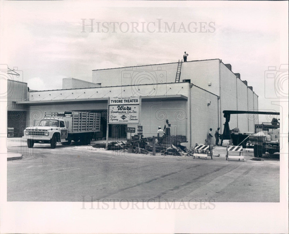 1965 St Petersburg Florida The Tyrone Theater Press Photo - Historic Images