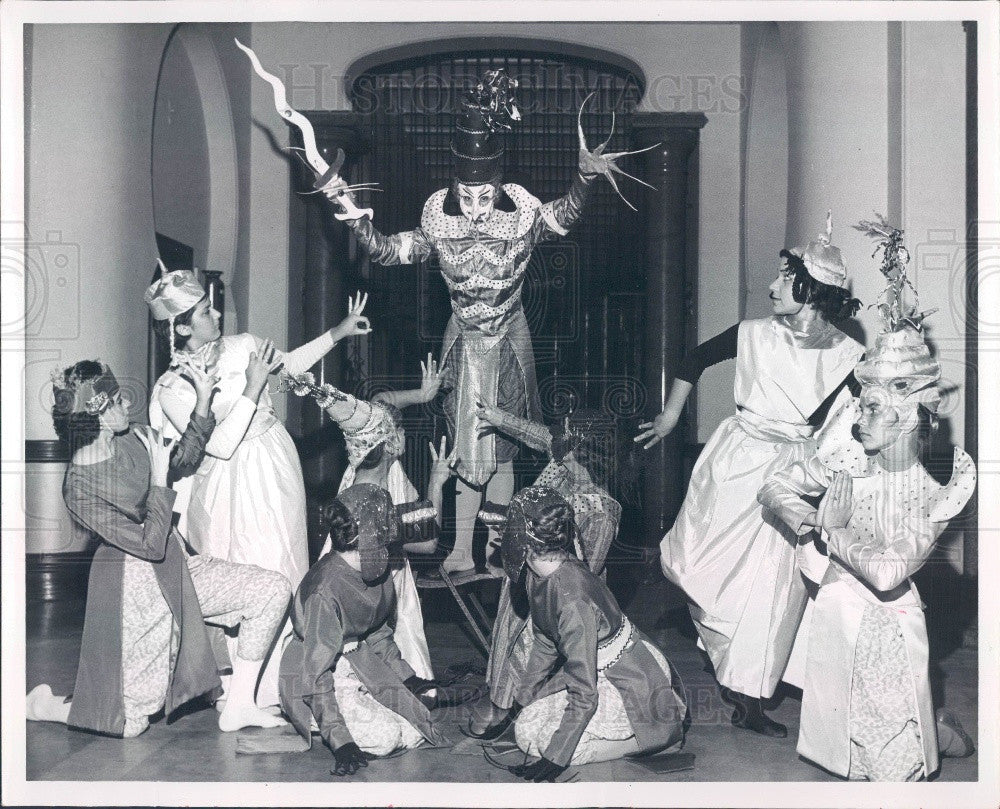 1962 Tampa Florida Lyric Theater Production The King and I Press Photo - Historic Images