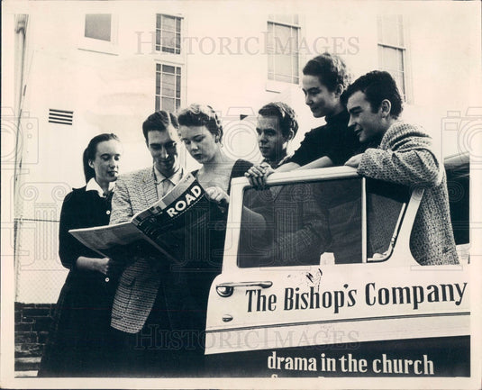 1961 Traveling Theater Players The Bishop's Company Press Photo - Historic Images