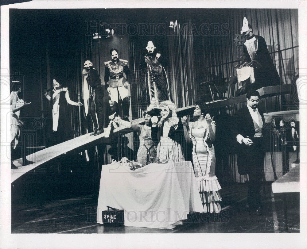 1963 New York Theater Production The Blacks Press Photo - Historic Images