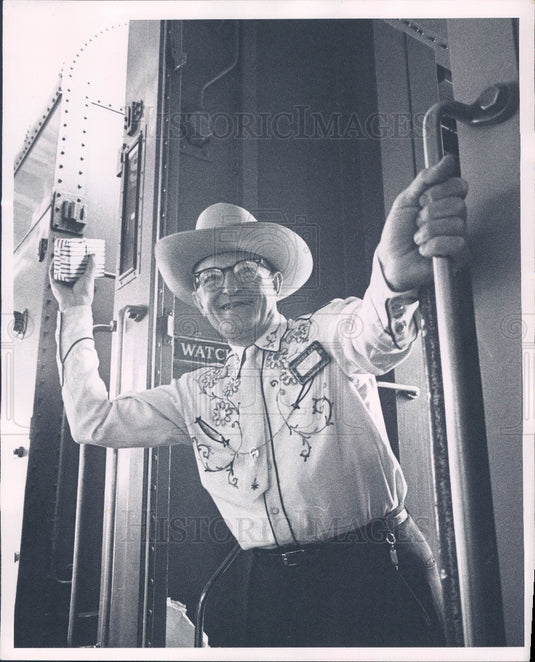 1964 Colorado Frontier Days Bill Gass Press Photo - Historic Images