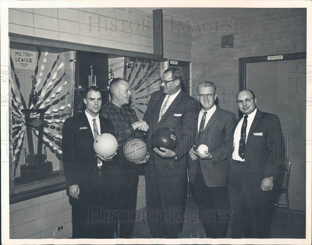 1965 Denver CO Alumni Chapter of Phi Theta Pi Commerce Fraternity Press Photo - Historic Images