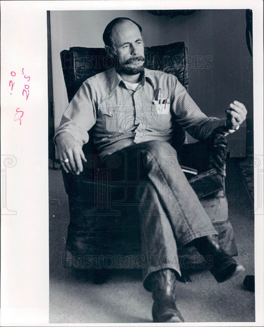 1974 Colorado Horsemen's Council President Ron McGuire Press Photo - Historic Images