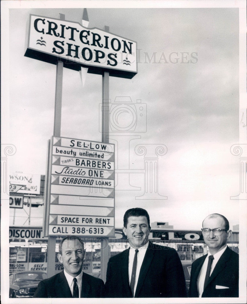 1965 Denver CO Criterion Shops Robert Loup/Paul Miller/Ed Mullaney Press Photo - Historic Images