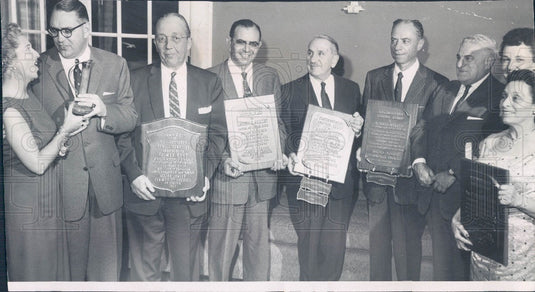 1957 Denver, Colorado Allied Jewish Campaign Service Awards Press Photo - Historic Images