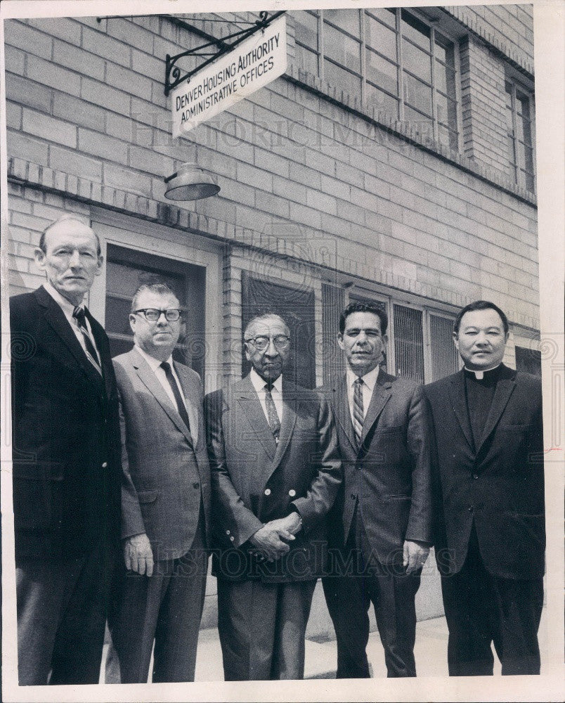 1968 Denver, Colorado Housing Authority Board Press Photo - Historic Images