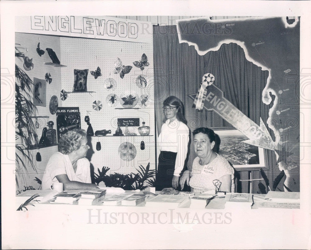 1965 Englewood, Florida Sarasota County Fair Exhibit Press Photo - Historic Images