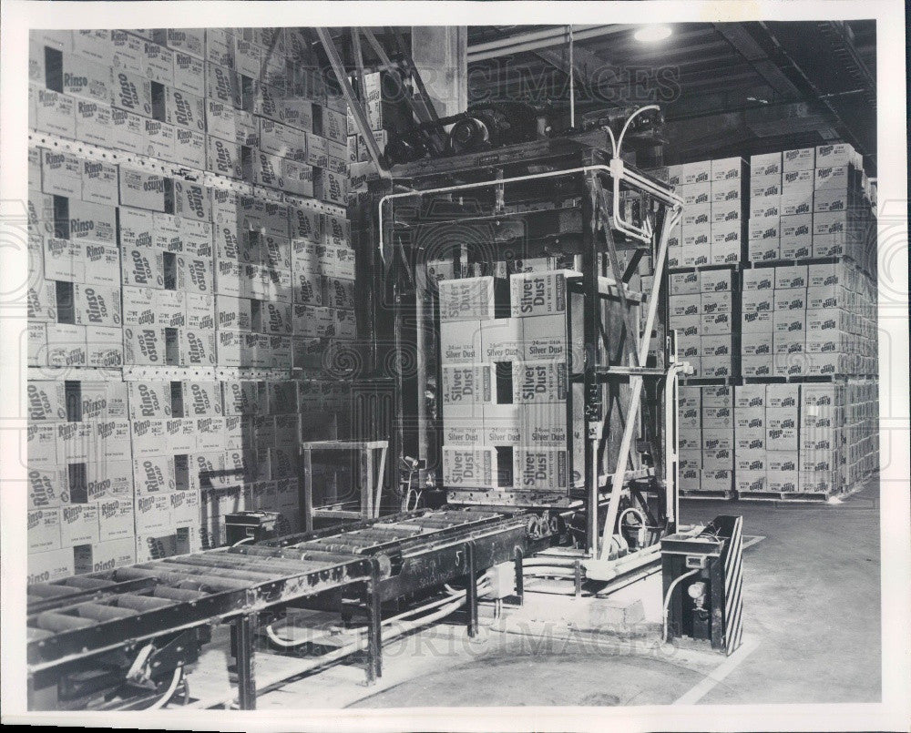 1954 Hammond, Indiana Lever Brothers Company Warehouse Press Photo - Historic Images