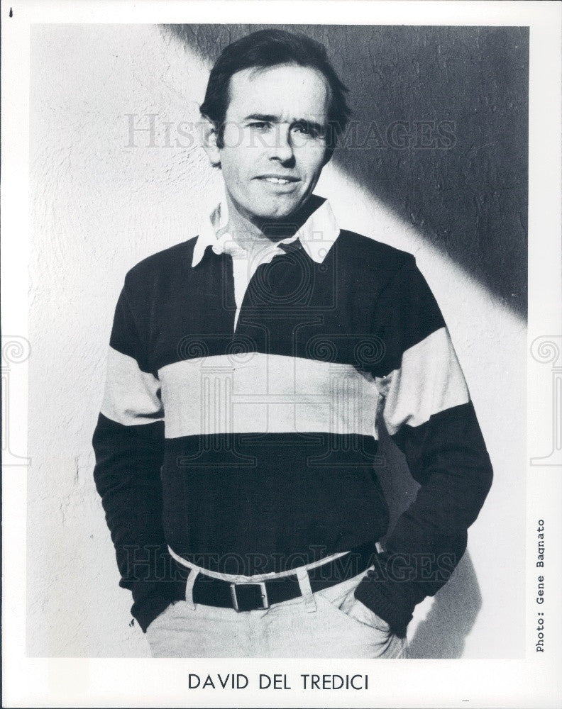 1984 Pulitzer Prize Winning Composer David Del Tredici Press Photo - Historic Images