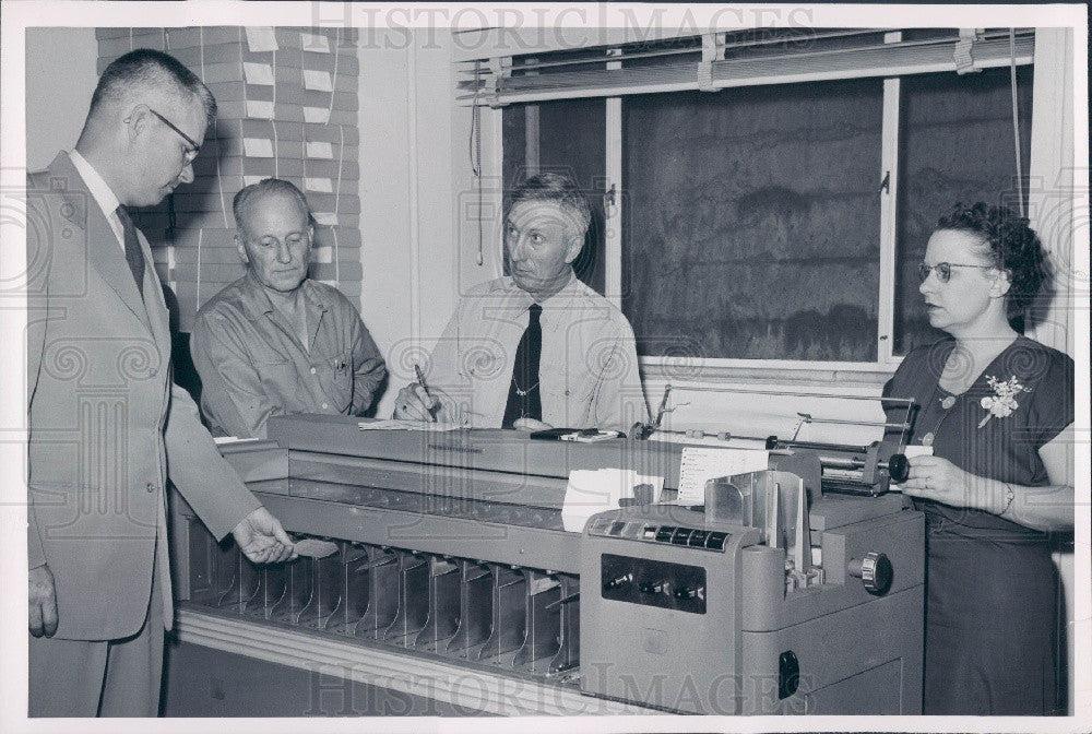 1954 Golden, Colorado Harold Dahl, Izaac Walton League Press Photo - Historic Images